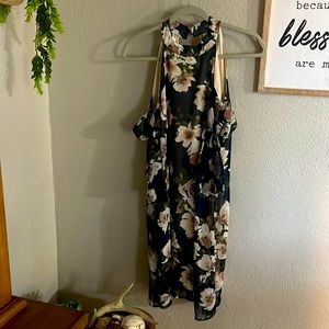 Maurice’s brand size Med navy floral dress